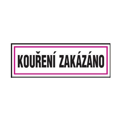 Kouření zakázáno