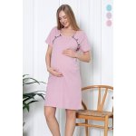Mateřská noční košile 21291 Pink Pattern – Zboží Dáma