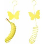 Esschert Design Krmítko pro motýly Banana 32 cm kovové žluté – Hledejceny.cz