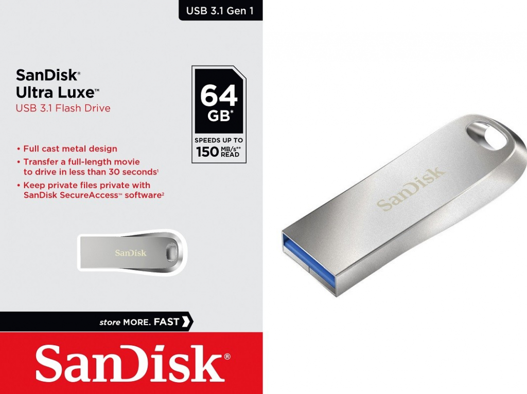 SanDisk Ultra Luxe 64GB SDCZ74-064G-G46