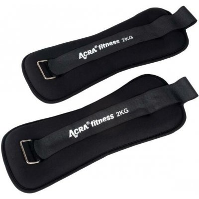 ACRA Závaží na zápěstí kotníky 2kg – Zboží Dáma