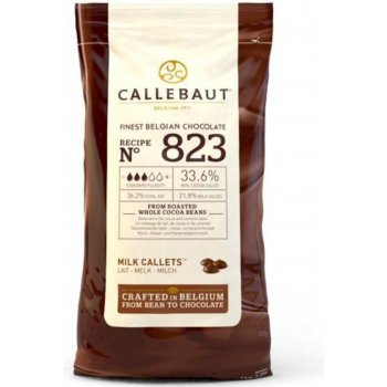 Callebaut Mléčná čokoláda 33,6 % 1 kg