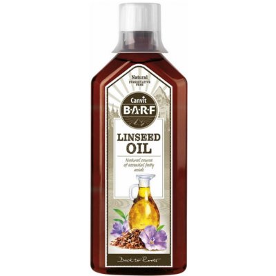 Canvit BARF Linseed Oil 0,5 l – Zboží Mobilmania