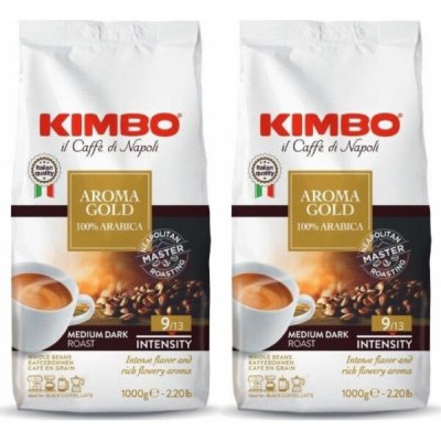 Kimbo Aroma Gold zrnková 2 kg – Hledejceny.cz