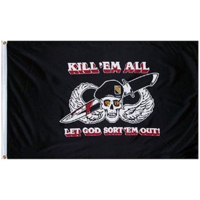 Vlajka Fostex US Kill em all 1,5x1 m – Hledejceny.cz