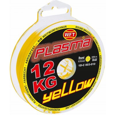 WFT šňůra KG PLASMA ROUND YELLOW 150m 0,08mm 8kg – Hledejceny.cz