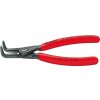 Kleště kulaté KNIPEX - Kleště precizní, na pojistné kroužky Ø 19-60mm - vnitřní, zahnuté - 160mm, velké opěrné plochy na hrotech (4921A21)