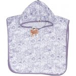 Kikko Bambusové mušelínové pončo 2 Colours Lavender Aura – Sleviste.cz