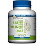 Calcium 333mg+Magnezium 133mg+Zinek 8mg 100+50 tablet – Hledejceny.cz