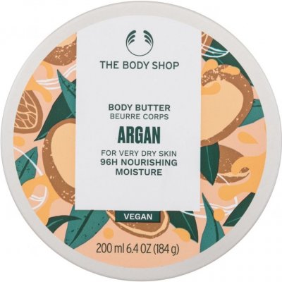 The Body Shop Wild Argan Oil tělové máslo 200 ml – Zbozi.Blesk.cz