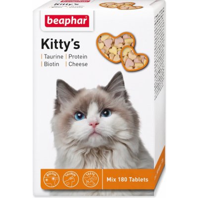 Beaphar Kitty's Mix vitamínová léčba 180 ks – Zbozi.Blesk.cz