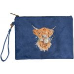 Wrendale Designs vyšívaná kosmetická taška kráva – Zboží Dáma
