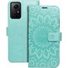 Pouzdro a kryt na mobilní telefon Xiaomi Coolcase Mezzo Xiaomi Redmi Note 12S - Zelená mandala