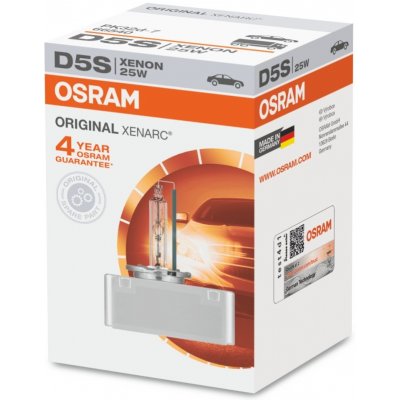 výbojka xenon D5S 12V 25W P32d-5 OSRAM XENARC® ORIGINAL | Zboží Auto