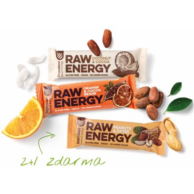 Bombus Raw Energy 2 x 50 g – Zboží Dáma