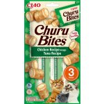 Churu Bites Chicken wraps & Tuna 3 x 10 g – Sleviste.cz