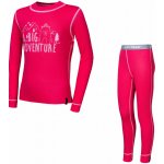 Sensor Double Face Set Adventure dětský triko dl.rukáv + spodky magenta – Zboží Dáma