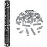 Vystřelovací konfety stříbrné 40 cm – Zboží Dáma