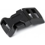 Spona trojzubec šíře 15 mm prohnutá - černá (5 sada) – Sleviste.cz