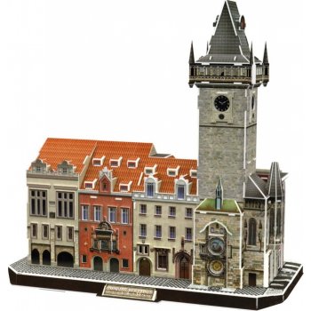 CubicFun 3D puzzle Staroměstský orloj s radnicí 137 ks