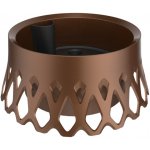 Plastia Samozavlažovací žardina Roseta 30 cm bronz – Zboží Mobilmania