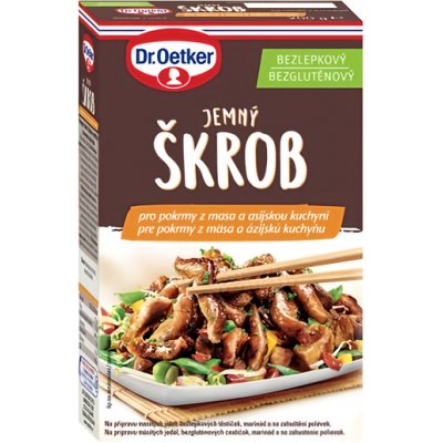 Dr. Oetker Škrob pro pokrmy z masa bez lepku 200 g – Hledejceny.cz