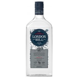 London Hill Dry Gin 43% 1 l (holá láhev)