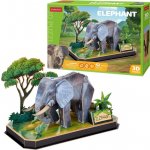 CubicFun 3D puzzle Zvířecí kamarádi Slon 42 ks – Hledejceny.cz