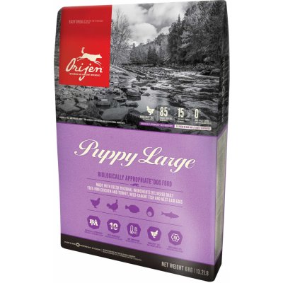 Orijen Dog Puppy Large 3 x 11,4 kg – Hledejceny.cz