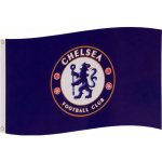 Vlajka Chelsea FC, modrá se znakem, 152 x 91 cm – Hledejceny.cz