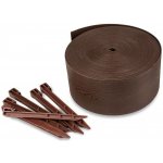 Unigardia Decor se 40 kolíky 13 cm x 20 m černá černá 1 ks – Hledejceny.cz