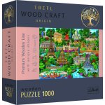 TREFL Wood Craft Origin Slavná místa Francie 1000 dílků – Hledejceny.cz