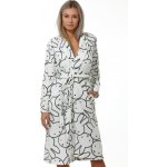 Flísový župan dámský Králíci 1Z1043 bílá – Zboží Dáma