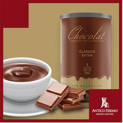 Antico Eremo Horká čokoláda dárkové balení classic 750 g