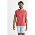 Celio bavlněné tričko Tebase Červená – Sleviste.cz