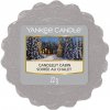 Vonný vosk Yankee Candle vonný vosk Candelit Cabin Chata ozářená svíčkou 22 g