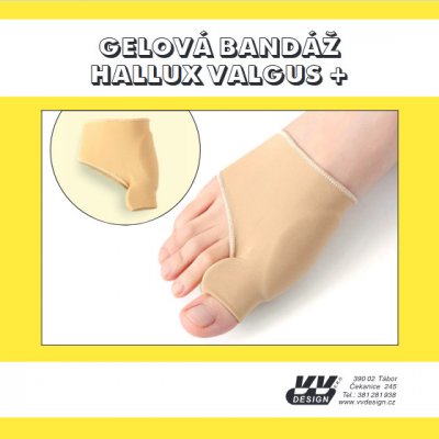 VV Design Gelová bandáž Hallux Valgus+ – Hledejceny.cz