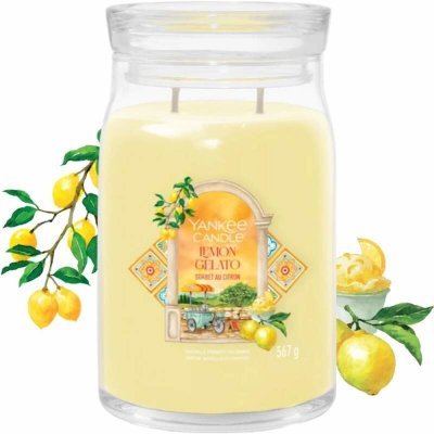 Yankee Candle Signature LEMON GELATO 567 g – Hledejceny.cz