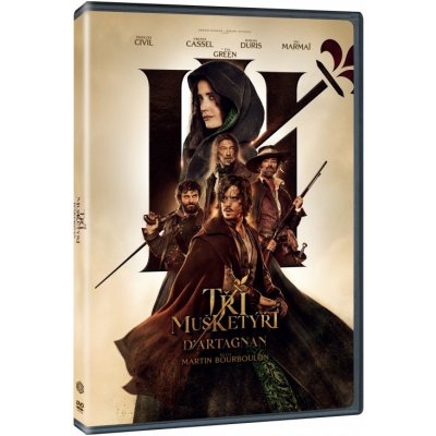 Tři mušketýři: D'Artagnan DVD – Hledejceny.cz