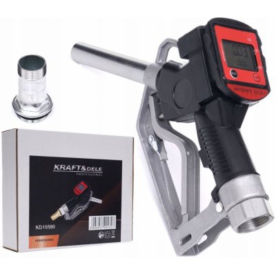 Tankovací pistole s LCD displejem pro čerpadlo na naftu a olej, Kraft&Dele KD10580 | Zboží Auto