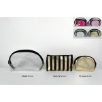 Due Esse Set kosmetických taštiček zaltá 3 ks – Hledejceny.cz