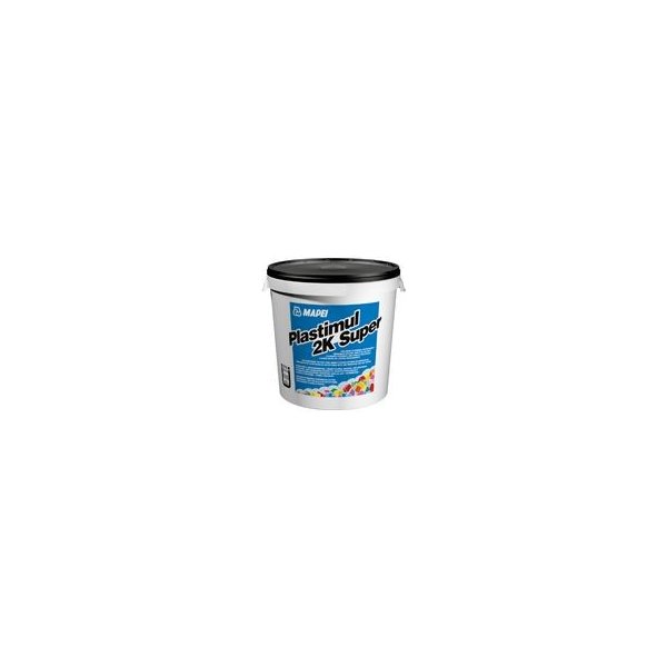 MAPEI PLASTIMUL 2K SUPER 22,9 Kg - Zeer Flexibele 2-Componenten Bitumen Waterdichting
