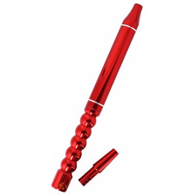 Hookah náustek a koncovka Flame ICE pro silikonové hadice červené – Zboží Mobilmania