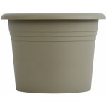 Plastia Květináč Narcis 35 taupe 35 x 25.9 cm – Zboží Dáma