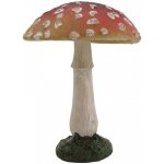 Dekorace figurka houba muchomůrka - Ø 9*12 cm - Clayre & Eef – Sleviste.cz