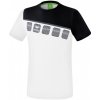 Dětské tričko Erima 5-C triko bílá černá