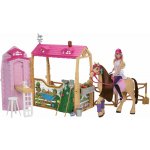 Barbie Sada stáj s koněm a doplňky – Sleviste.cz