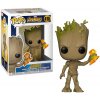 Sběratelská figurka Funko Pop! Avengers Infinity War Groot with Stormbreaker 9 cm