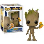 Funko Pop! Avengers Infinity War Groot with Stormbreaker 9 cm – Hledejceny.cz