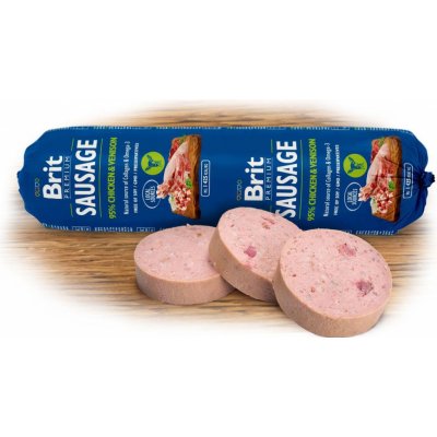 Brit Sausage Chicken & Venison 10 x 0,8 kg – Zboží Mobilmania